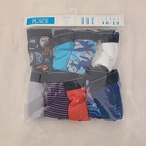 The Children's Place Boys' Cotton Briefs Underwear Variety 9 Pack Size L 10-12